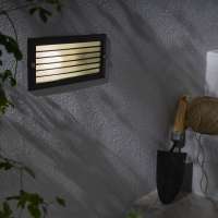 Outdoor wall recessed step lamp E27 60W