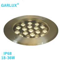 18-36w led recessed underwater pool lights