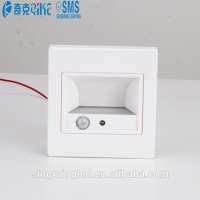 New products wholesale indoor led step light motion sensor mini plastic step lamp